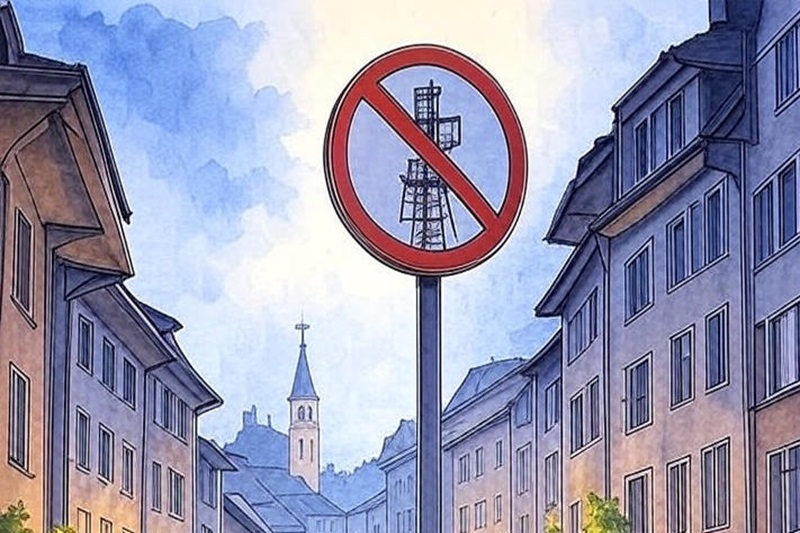 St. Gallen ohne große Mobilfunkmasten